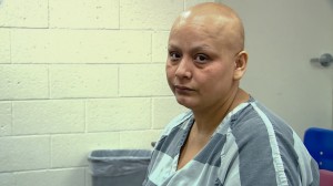 Breast cancer patient Ruth Carmina Alvarez was in jail for 17 days, unable to prepare for an upcoming mastectomy. Photo: Dan Devivo.