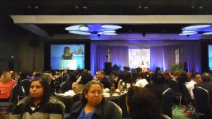 Durante convención, auspiciada por la Asociación de California para la Educación Bilingüe (CABE)