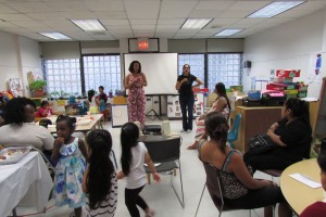 Mothers participate in a workshop with the Parent Leadership Project in Manhattan's District 3. Photo: Courtesy of Parent Leadership Project.