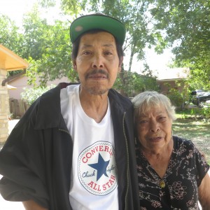 Guadalupe Villareal y su hijo César Romeo. Foto: Joy Díaz.