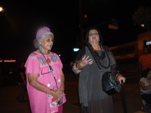 Ofelia Esparza y Amalia Mesa-Baines. Foto: Rubén Tapia.