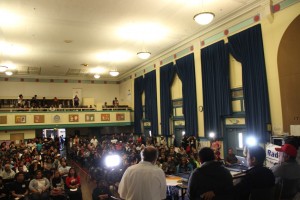 Auditorio de la Escuela Buena Vista Horace Mann, en el Distrito de la Misión de la Ciudad de San Francisco. Foto: Danae Valenzuela.