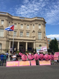 Se abre una embajada de Cuba en Estados Unidos por primera vez en 54 años. Foto: José López Zamorano.