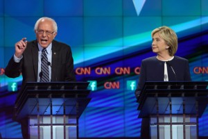 Democratic Presidential Candidates Hold First Debate In Las Vegas