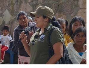 Nestora Salgado. Foto: www.change.org