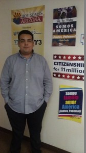 Eduardo Sáenz, director estatal de Mi Familia Voto en Arizona.