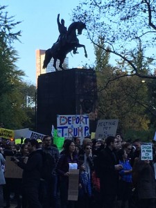 Otro aspecto de la marcha en Central Park. Foto: MVG