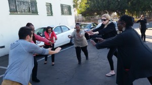 Tai-Chi durante Dia Nacional de Sanacion Racial. Foto: Rubén Tapia.