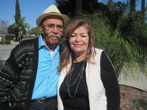 Martha de León, 65 and Pablo Corado, 81, talk on the phone daily, meet weekly and enjoy a loving and sexual relationship. Foto: Francisco Castro/La Opinión