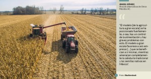 Monsanto, Dupont y otras trasnacionales en la agroindustria en México, ponen en riesgo la salud y la seguridad alimentaria de los mexicanos. Foto: www.sinembargo.org.