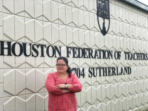 Sonia González, abogada del Sindicato de Maestros de Houston, Texas. Foto: Mariana Pineda.