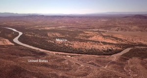 El duro terreno de Texas a lo largo de la frontera entre Estados Unidos y México. Foto: brookingsinstitution.edu.