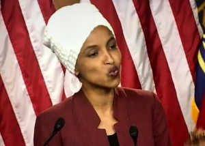  Representante demócrata por Minessota, Ilhan A. Omar. 