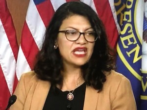 Representante por Mchigan, Rashida Tlaib.