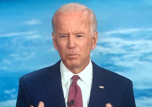 Vicepresidente Joe Biden, precandidato demócrata a la presidencia estadunidense. 