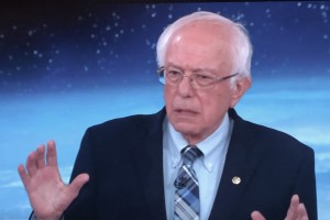 Bernie Sanders, senador independiente por Vermont y hoy candidato a la nominación del Partido Demócrata a la presidencia de EE UU.