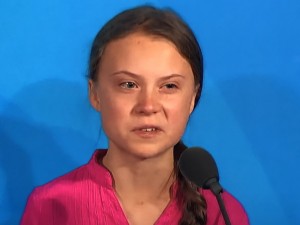 La joven ambientalista, Greta Thunberg.