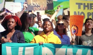 Adolescentes protestan en Washington 