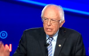 El senador por Vermont y precandidato demócrata a la presidencia de Estados Unidos, Bernie Sanders.