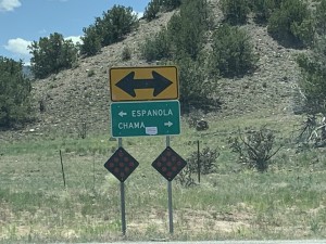 Paisaje de la región de Río Arriba.