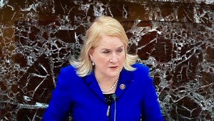 Representante demócrata de Texas, Sylvia García.