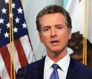 Gobernador demócrata de California, Gavin Newsom.