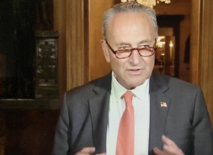 Charles Schumer, líder de la minoría demócrata en el Senado. Foto: José López Zamorano.