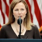 Amy Coney Barrett, jueza conservadora propuesta por Trump para suceder en la Suprema corte de Justicia a la gran jueza recién fallecida, Ruth Bader Ginsburg, 