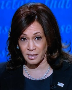 La senadora de California y candidata demócrata a la Vicepresidencia de EE UU, Kamala Harris.