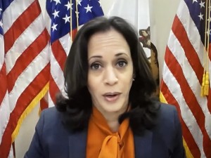 Kamala Haris, senadora demócrata de California  y actual candidata a la vicepresidencia de Estados Unidos.