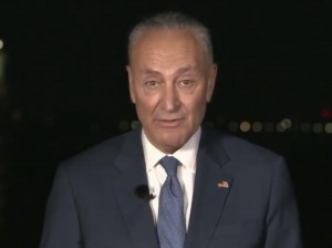 Charles Schumer. Líder de los demócratas en el Senado.