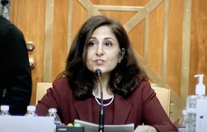 Neera Tanden,  nominada a la Oficina de Programación y Presupuesto de la Casa Blanca.