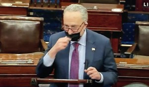 Líder del Senado, Charles Schumer. 