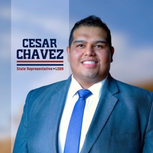 Representante demócrata César Chávez. Afirmó que la matrícula ayudará a avanzar la seguridad pública.