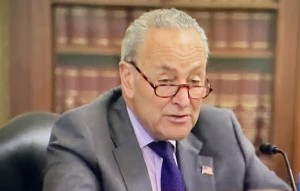 Charles Schumer, líder demócrata del Senado de EE UU.