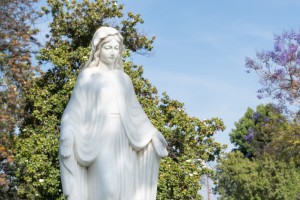 Another passage of the cemetery in the city of Los Angeles. Photo: Heidi de Marco. 