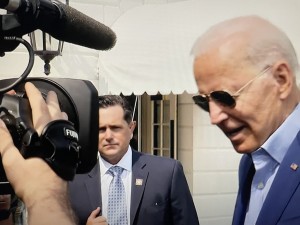 El presidente Joe Biden pone en duda la inclusión del tema migratorio en el paquete de infraestructura. Foto: José López Zamorano. 