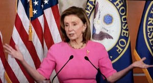 La líder demócrata de la Cámara de Representantes, Nancy Pelosi. Foto: José López Zamorano.