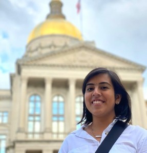 Susana Duran es directora estatal de la organización Poder Latinx, destacó la urgencia por que el Congreso codifique la ley de derechos de voto. Foto: HNS.