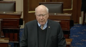 El Senador demócrata de Vermont, Patrick Leahy acusó a Vladimir Putin de ser un criminal de guerra. Foto: José López Zamorano.