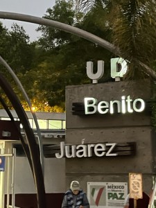 Entrada de la Unidad Deportiva Benito Juárez, en Tijuana Baja California, México. Foto: MVG.