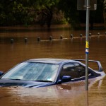 Calles inundadas en el sur de La Florida tras el paso del poderoso huracán Ian. Foto: https://www.bbc.co.uk.