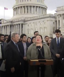 Greisa Martínez, líder de los dreamers, mantiene la esperanza. Foto: José López Zamorano.